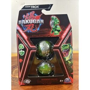 Bakugan Titanium Trox Gen 3 Age 6+ New Green NWT‎